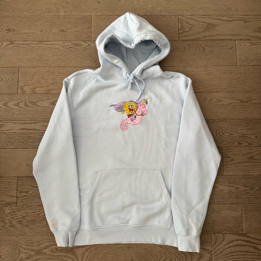 H&M SpongeBob Light Blue Hoodie